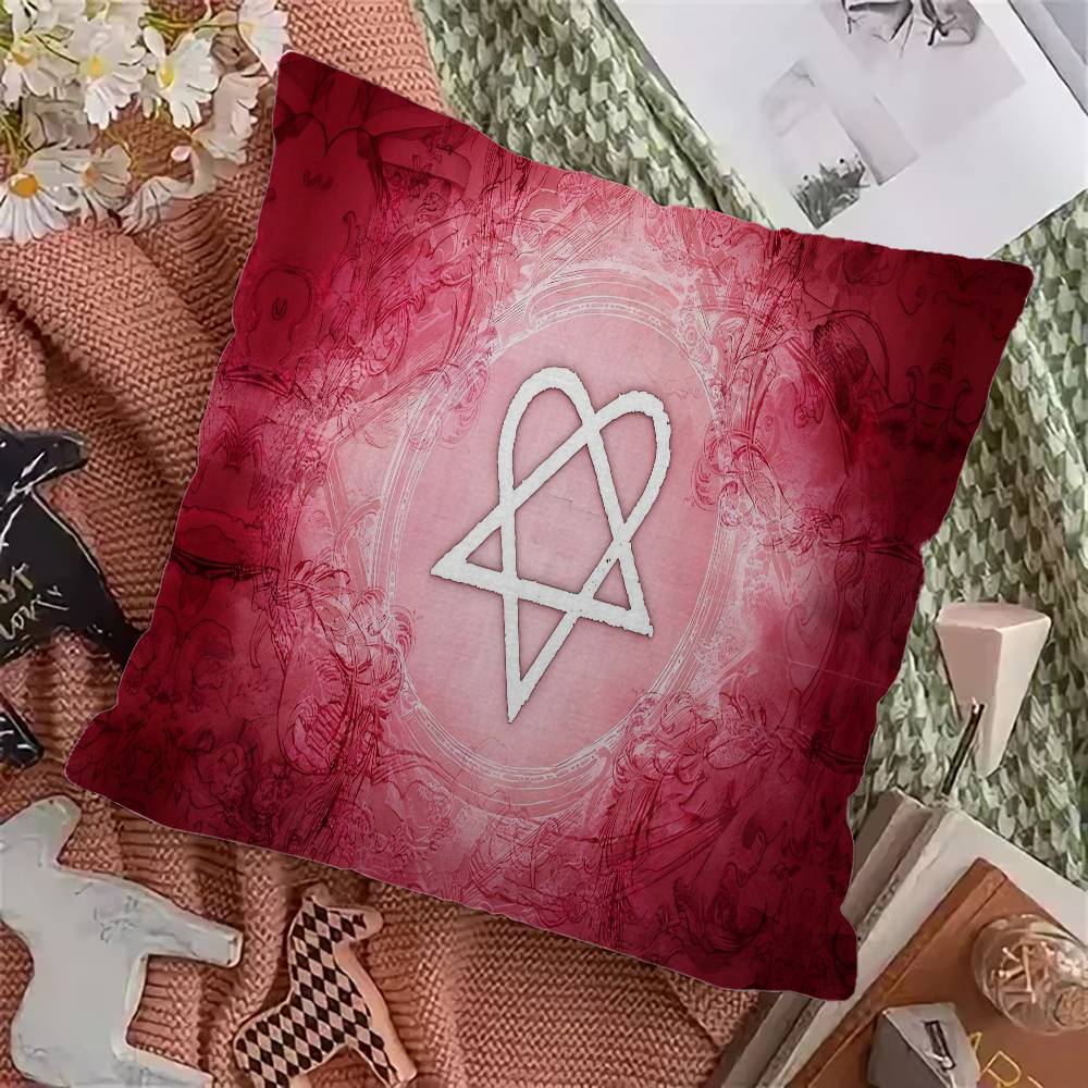 Him Band Ville Valo Певец Наволочка Наволочка Обивка Диван Плед Декор Дома Наволочка