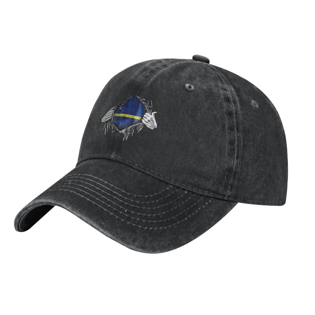 Curacao Football Cup Map Baseball Caps Vintage Distressed Washed Sun Cap Unisex Outdoor Workouts Adjustable Hats Cap