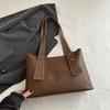 Leather Highquality Pu Womens Tote Bag With Unique Stitching Detail Ideal For Outings Daily