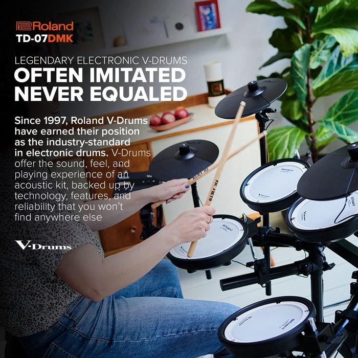 Электронная ударная установка Roland TD-07DMK V-Drums (Black / Silver)