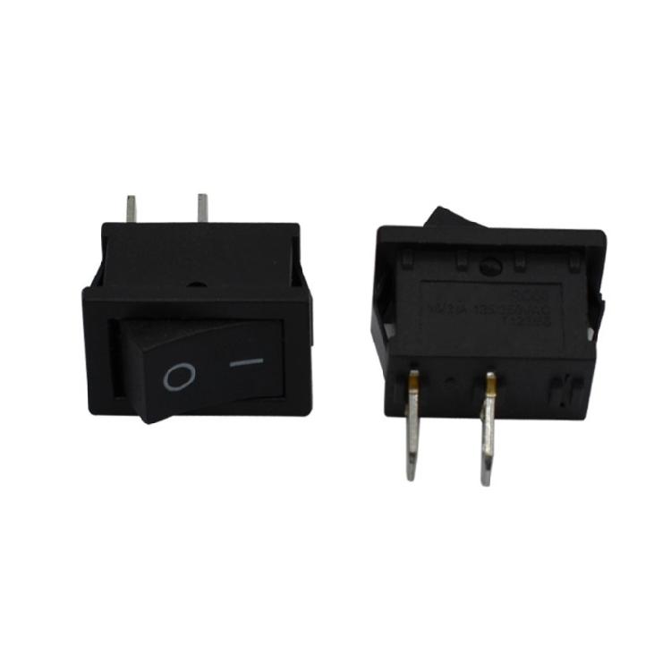 10 шт. Переключатели типа «кораблик» 10x15 мм 2 контакта SPST ВКЛ/ВЫКЛ Тумблеры 250 В 3 А Подходят для автомобиля, грузовика, лодки