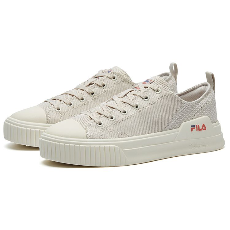 Fila Heritage-FHT Модный Повседневный Низкий Верх Женские кроссовки Молочно-Белый F12W134343FWS