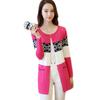 Autumn Winter Long Cardigan Women Sweater Retro Ethnic Long Sleeve Jacket Sweater Women Coat