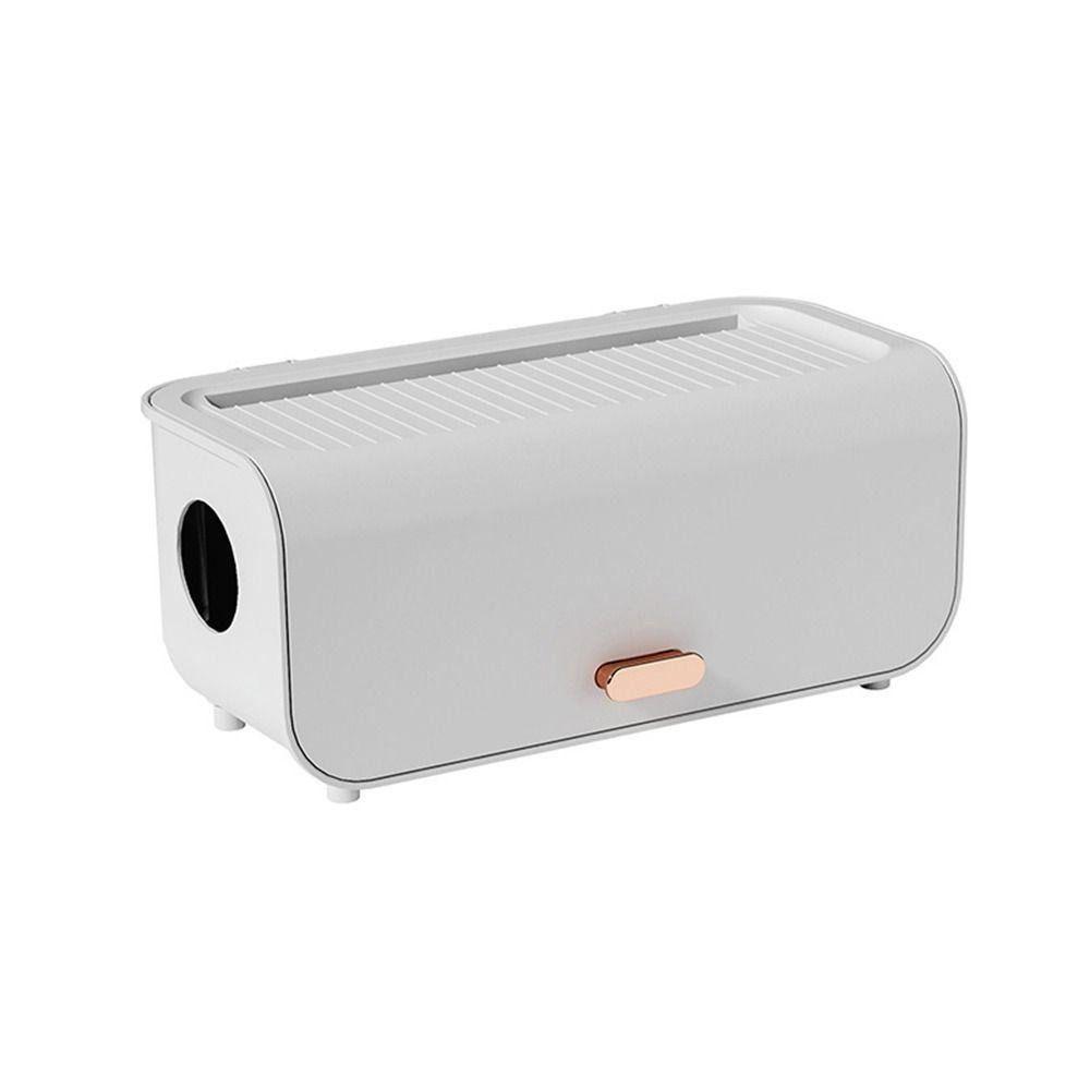 1Pcs Dustproof Power Line Storage Case Waterproof Charger Socket Organizer Cable Storage Box