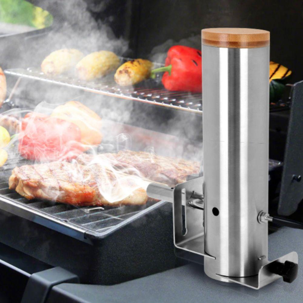 Adjustable Smoke Output BBQ Electric Smoke Generator Barbecue Electric Fumigator Barbecue Stove