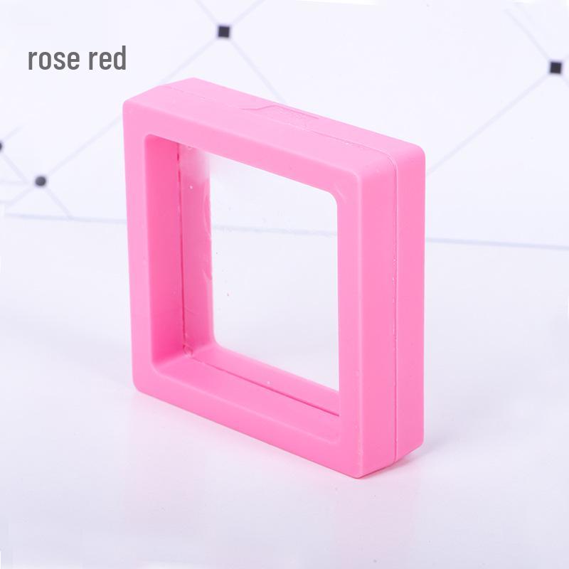 Прозрачный ПЭ-пленочный ящик для хранения украшений и ногтей