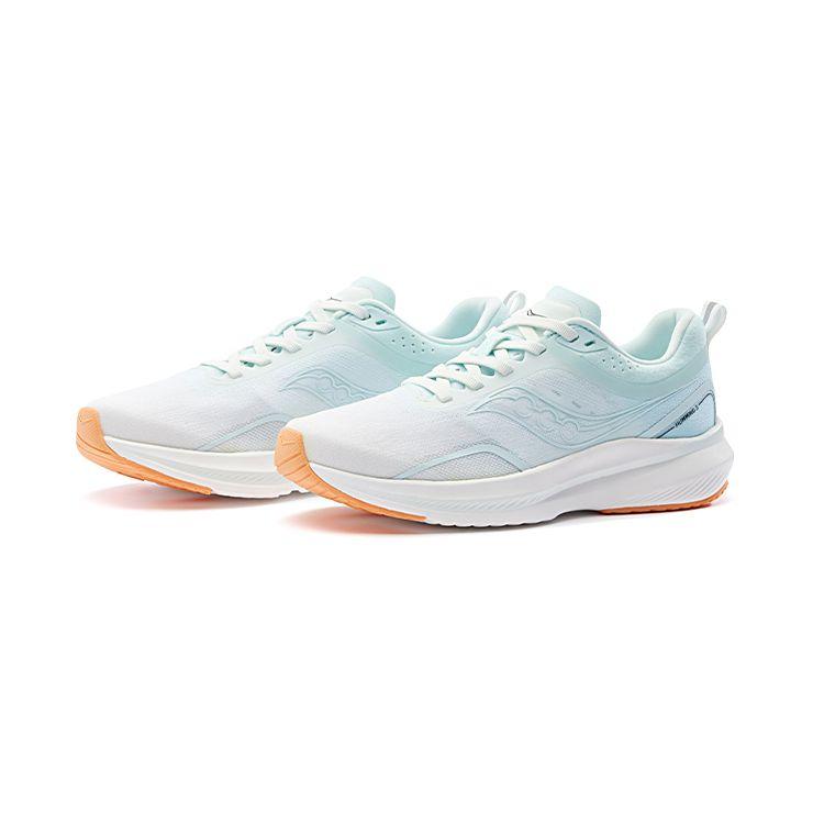 SAUCONY Кроссовки Humming 3 Удобные Амортизирующие Прочные Низкие Повседневные для Бега Унисекс кроссовки Зеленые S28189-1