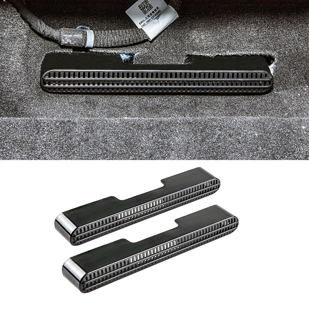Для Cadillac XT4 XT5 2016-2020 Под сиденьем Пол Кондиционер Воздуховод Воздуховод Выход Решетка Крышка Отделка Внутренние Молдинги