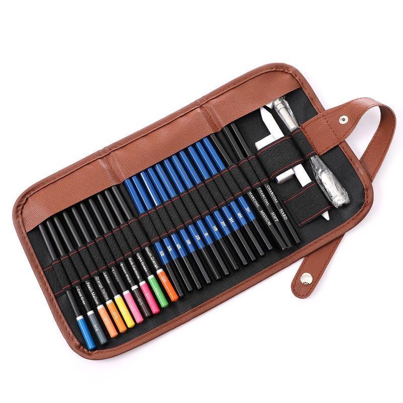 Материал для рисования Blanc 36/48 отверстий, ручка-роллер, занавеска, холст, ручка, сумка для эскизов, цветной карандаш, сумка для рисования, канцелярские принадлежности, фабрика