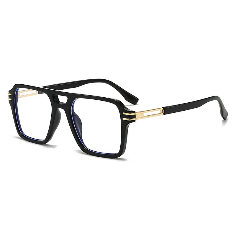 Модные квадратные женские солнцезащитные очки Пластиковые фотохромные очки Оправа для очков Мужские Винтажные Ретро Для Женщин Солнцезащитные очки Uv400