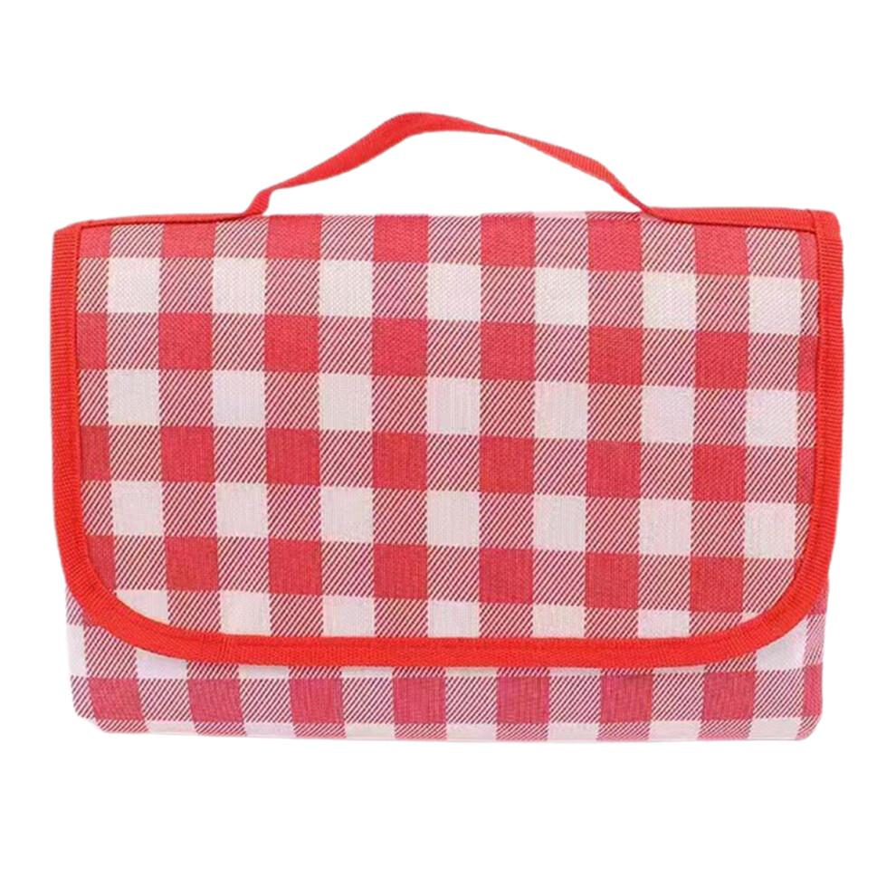 Hariumiu Outdoor Picnic Blanket Large Waterproof Non-Woven Fabric Picnic Mat Foldable Camping Beach Mat Portable Lightweight Picnic Supplies