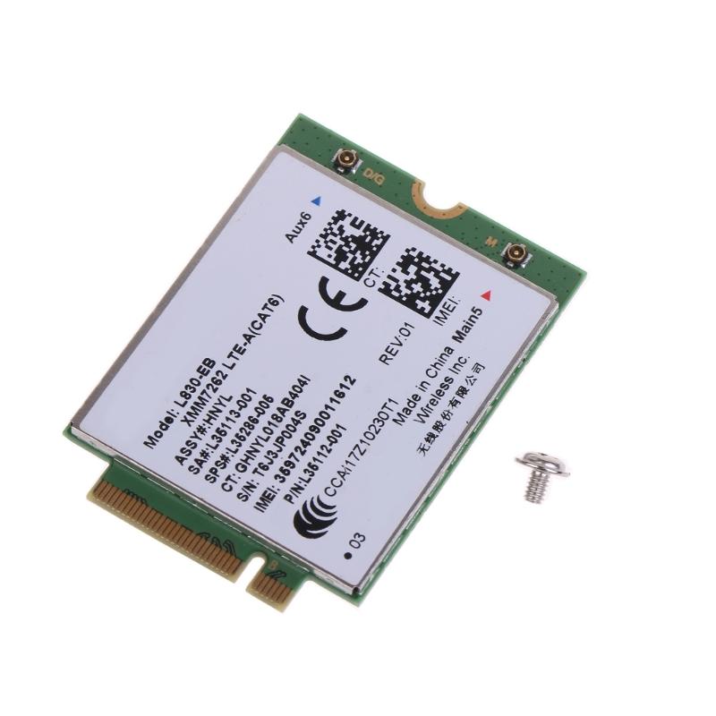Fibocom 4G LTENetwork Card Adapter Fibocom L830-EB WWAN 4G Module for 640 650 840 846 850 G6 830