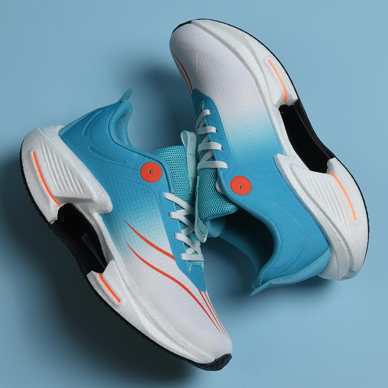 Кроссовки для бега на воздушной подушке для мужчин, легкие, дышащие, женские, удобные, спортивные, нескользящие, с углеродной пластиной, для марафона