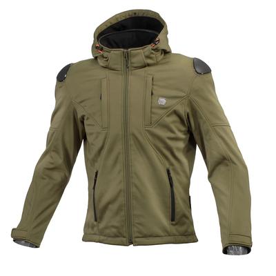 Мотоциклетная куртка Komine High Protection Soft Shell System Parka, размер L, JK-623, Оливковый,