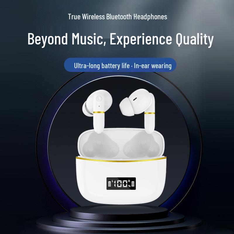 Беспроводные Bluetooth-наушники-вкладыши J2 с двойным звуком, зарядным кейсом и цифровым дисплеем - Беспроводные стерео-наушники