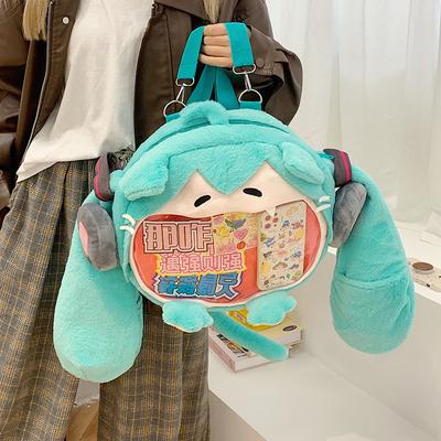 Японская Hatsune Miku двухмерная сумка-ита для боли, периферийная сумка через плечо miku, серия сумок-ита для боли в стиле Лолита, мультяшная девушка, тренд
