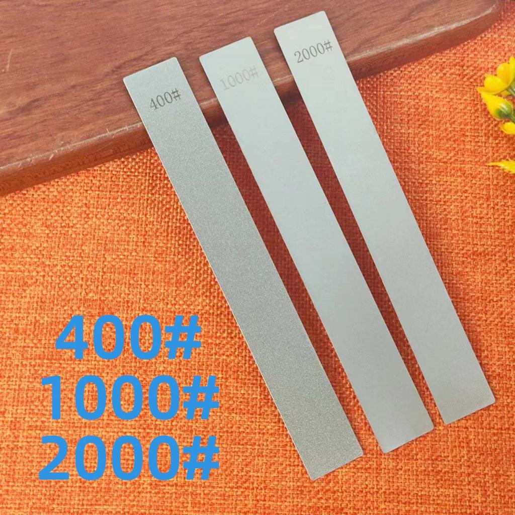 3PCS Diamond Stone No Base Bar Used Knife Sharpener Diamond Whetstone Grinding Stone Sharpening Stone Bars Kitchen Tool Hot