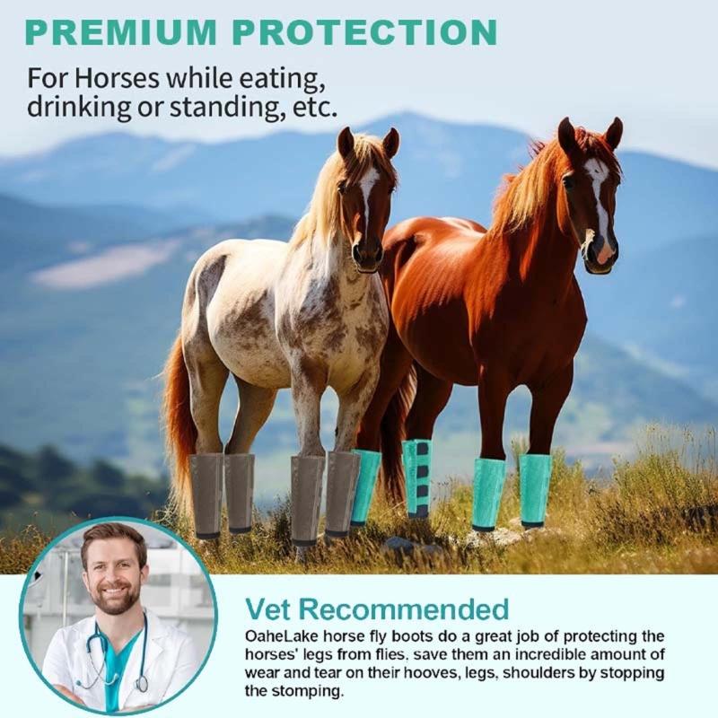 Лосины для лошади Дышащие Пластиковые Сетки Защитные Повязки на Ноги Лошади от Укусов Комаров Велосипедные Леггинсы Защитные Ботинки от Мух