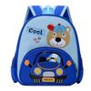 Cute Breathable Cartoon Double Shoulder Bag For Kids Comfortable Oxford Fabric