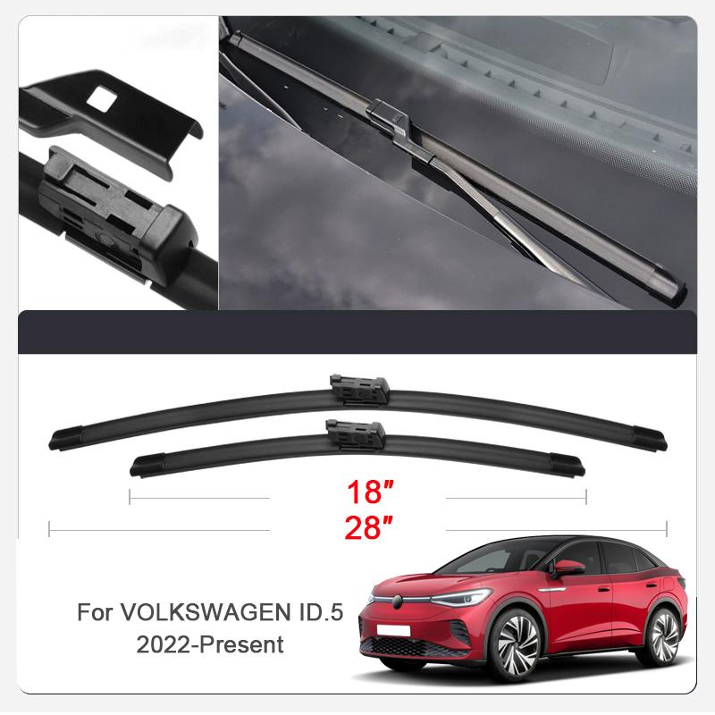 2шт автомобильные лезвия резиновые дворники для лобового стекла Volkswagen Altas Teramont Golf ID.3 ID.4 ID.5 ID.6 ID.7 JETTA TAOS T-CROSSTOUAREG