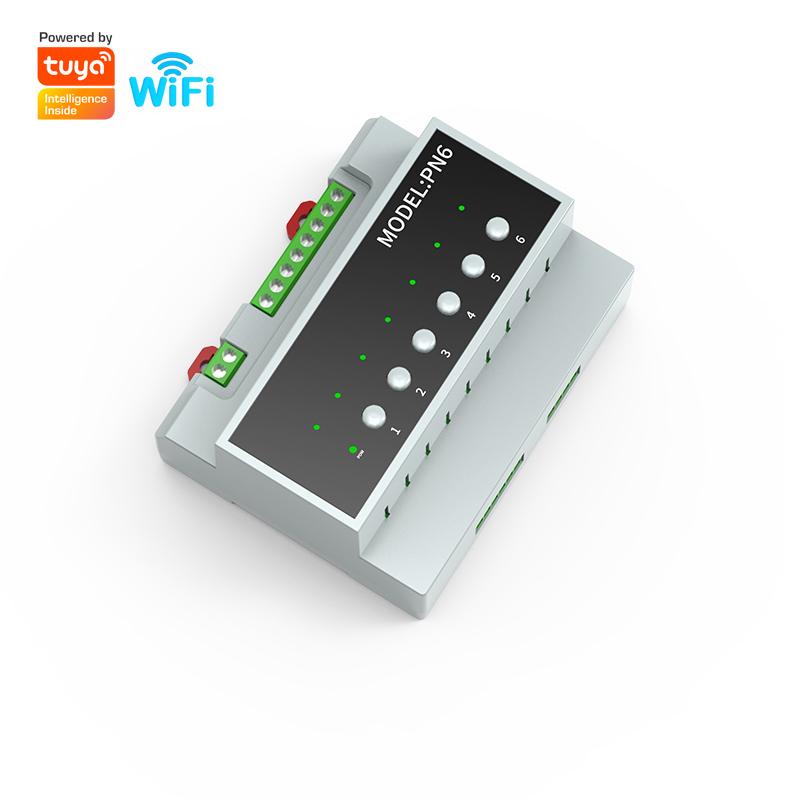 6-канальный Tuya Smart Zigbe WIFI16A релейный модуль переключателя питания пульт дистанционного управления релейный модуль управления прибором 110 В-240 В