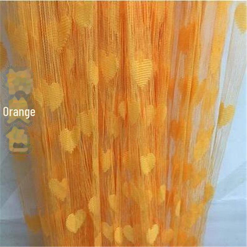 Романтическая проволочная занавеска для двери «Любовь», 1 м x 2 м, декоративная перегородка