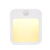 Motion Sensor LED Night Lights EU Plug Dimmable Cabinet Light for Baby Bedside Bedroom Corridor Wireless Night Lamp Lighting