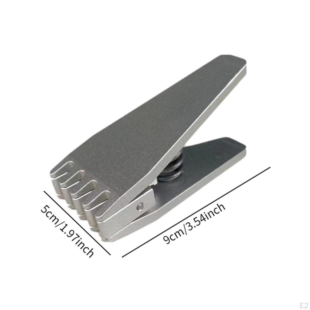 Зажим для струн для бадминтона, фиксированный зажим, 5 зубцов, алюминиевый сплав, инструмент, подпружиненный, летающий