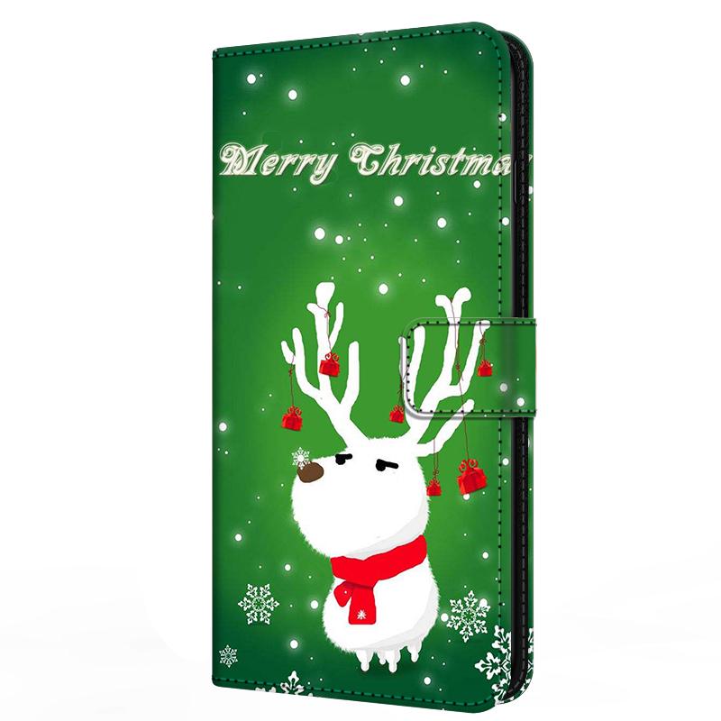 Wallet For Oneplus Ace 6 Flip Stand Book Phone Cover Magnetic Leather Case Cartoon Anime Merry Christmas Capa Oneplus Ace6 5G