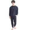 Luanna Jenna Colantotte Pajama Set, Relaxing Wear, Sweatsuit, for Men and Women, Loungewear, Gift (JP, Alphabet, M, Navy (Men's))
