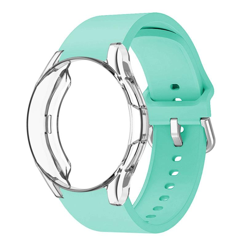 Чехол+ремешок Для Samsung Galaxy Watch 4 classic 46мм 42мм 44мм 40мм умных часов ремешок Ridge Sport Браслет ремешок Galaxy Watch 4