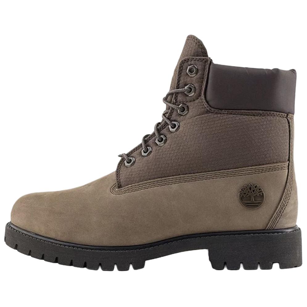 Timberland Серия Heritage Теплые Водонепроницаемые 6-дюймовые Универсальные Удобные Ботинки для Активного Отдыха Мужские ботинки Темно-Коричневые A6EAS-AHS