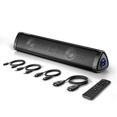 Саундбар DESOBRY для телевизоров, Bluetooth-колонки, ПК-колонки, 3 режима эквалайзера, USB/Optical Digital/AUX/HDMI (ARC) совместимый