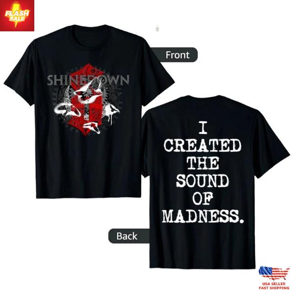 NEW Shinedown Madness Clockwork Black All Size T-Shirt