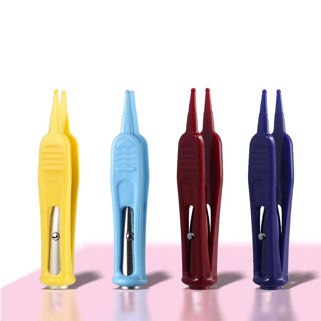 Инструмент для чистки носа у младенцев с видимым светом, щипцы с фонариком, пластиковый зажим, зажим для грязи с подсвеченным кончиком, подарок