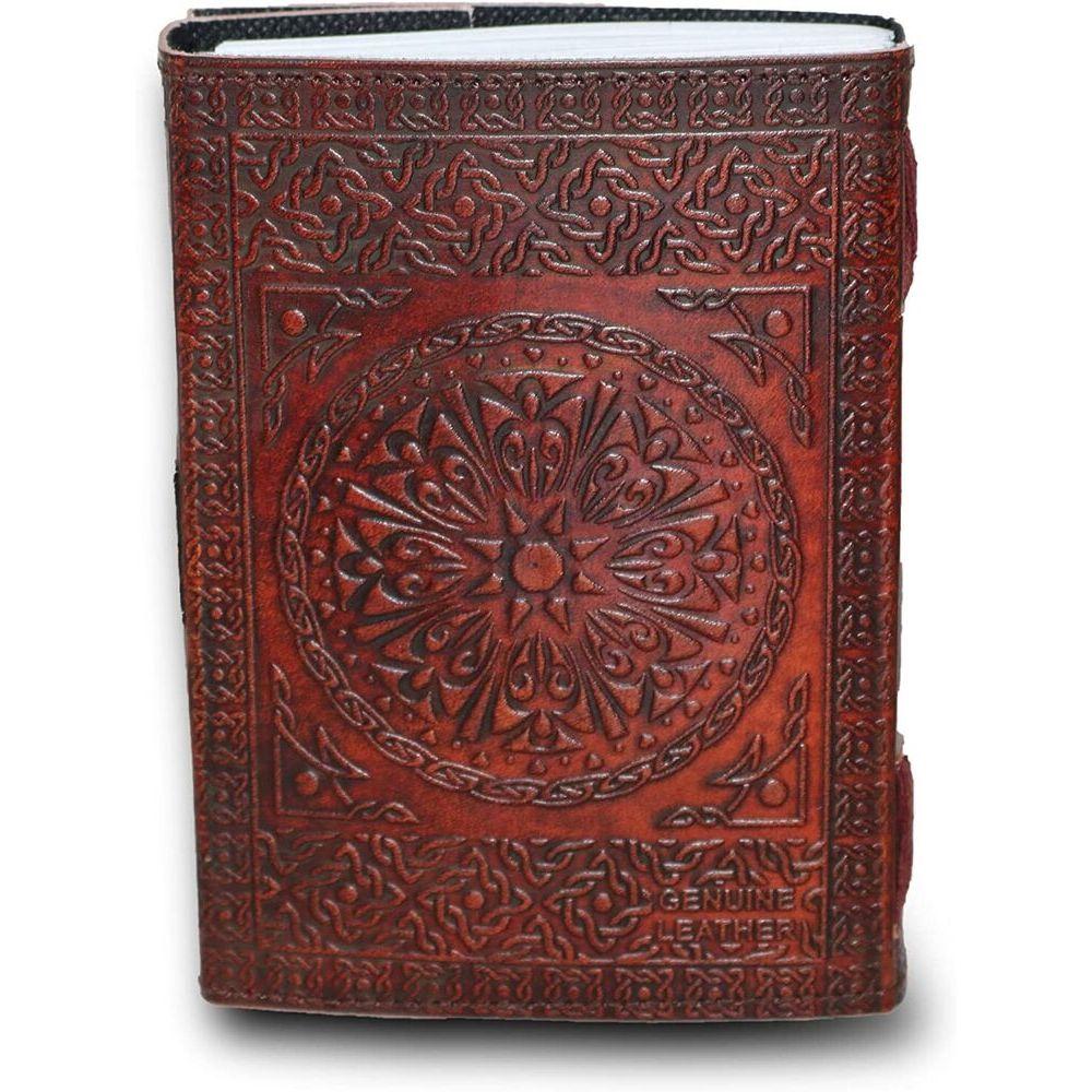 Handmade Vintage Leather Dragon Journal Notebook Travel Diary Gift Sketchbook