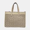 [Pre-Owned] Field 30 Classic Monogram Jacquard Suede Tote Bag - Good #1AAE4XI