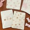 20/50Pcs Self Adhesive OPP Gift Pouch Cute Bear Kpop Card Bag New Biscuits Candy Bags  Bread Toast