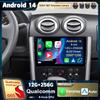 Android 14 Carplay Car Radio для Nissan Almera 2012 2013 - 2019 Мультимедийный видеоплеер Навигация GPS Стерео 2Din DVD Головное устройство