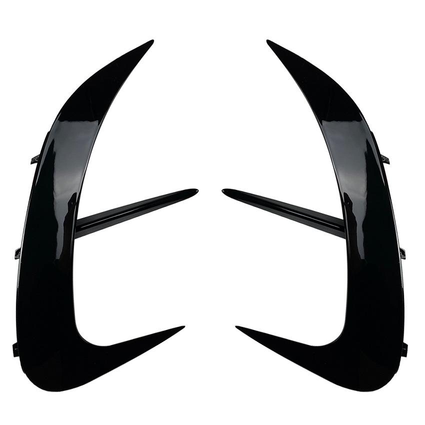 For Mercedes-Benz C-Class W206 C200 C220 C260 C300 AMG 2022 2023 Rear Bumper Splitter Body Kit Spoiler Air Vent Cover Sticker