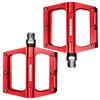 Lightweight Aluminum Mountain Bike Pedals With Sealed Bearings Anti-Slip Tread Downhill Cycling