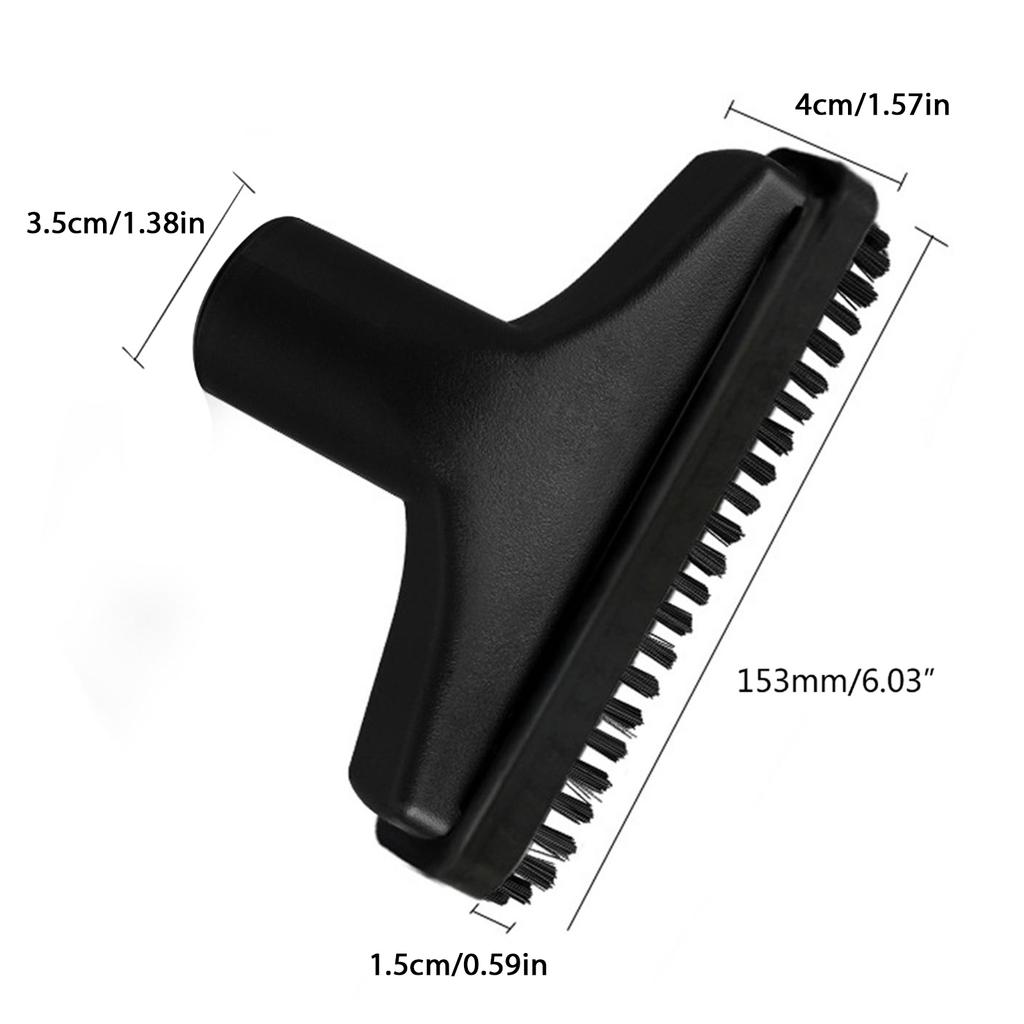 Efficient Dust Collection Tool Small Square Brush Vacuum Cleaner Nozzles Vacuum Cleaner Attachment Suitable for Floors