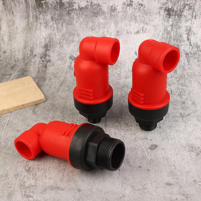 3/4″ 1″ 1.5″ Plastic Automatic Exhaust Valve Plastic Thread Air Valve Intake Exhaust Valve Accessories Simple Vent Valve