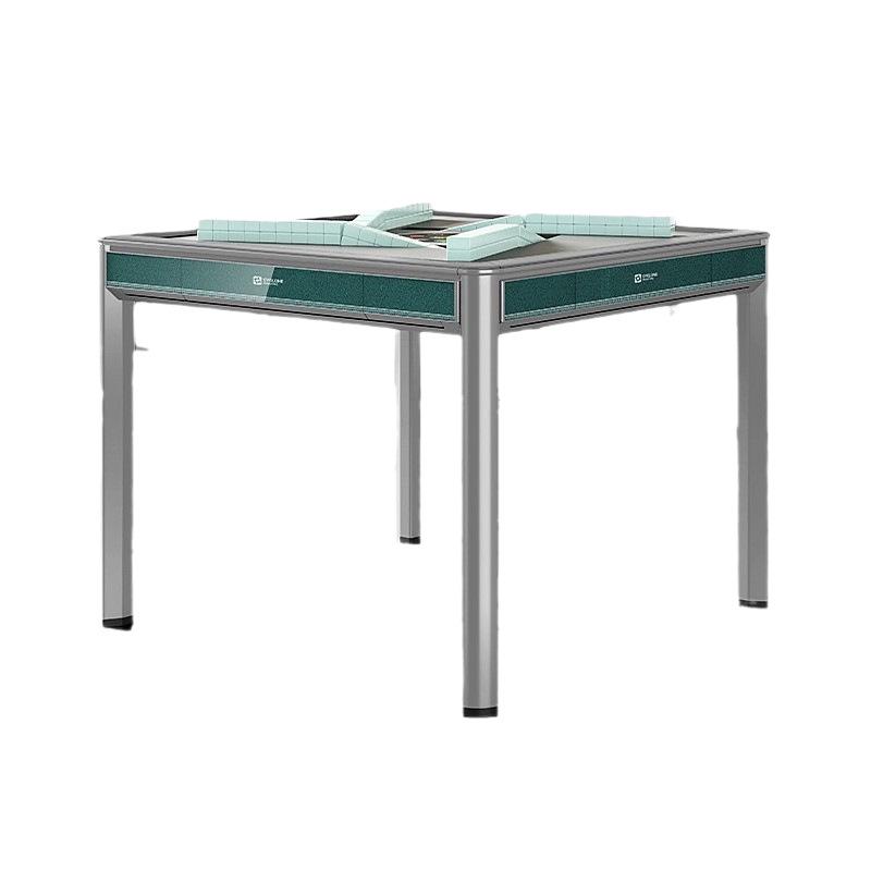 2024 Dual-Use Gyroscope Roller Coaster Mahjong & Dining Table - Automatic & Quiet, Perfect for Home