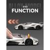 1/18 Apollo Project EVO Supercar Diecast Alloy Metal Model Toy Car Sound & Light High Simulation Home Decorations Birthday Gifts