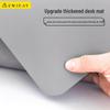 DWIRAY Multi-Use Leather Desk Pad & Mouse Mat