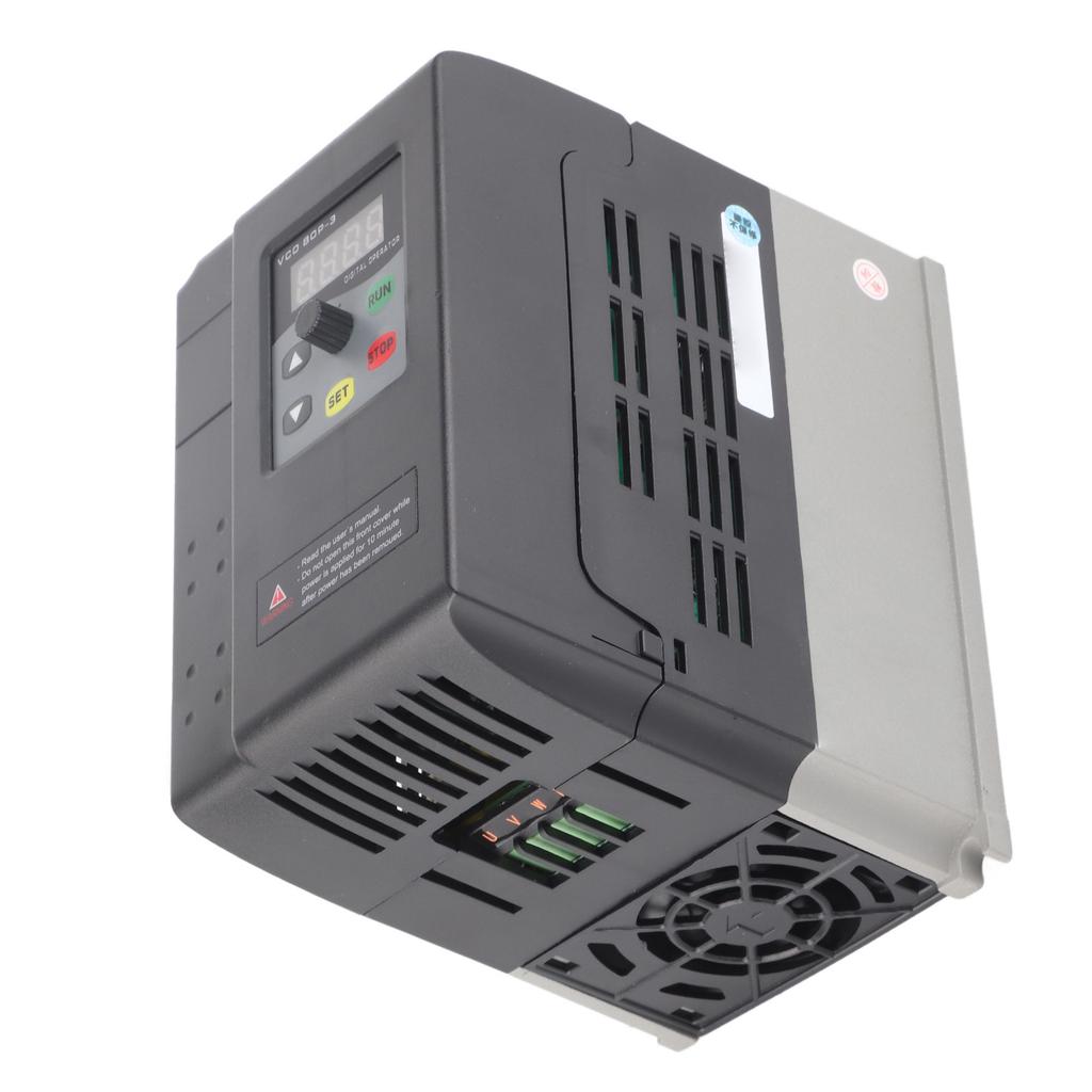 Variable Frequency Drive Single To 3 Phase VFD 220?240V Input 0?240V Output Motor Control 3kw 13A