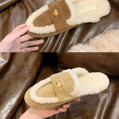 Виноград мать studiolee теплая huhu сумка голова половина перетащить одна педаль бархат золотая монета теплые пушистые тапочки женские зимние