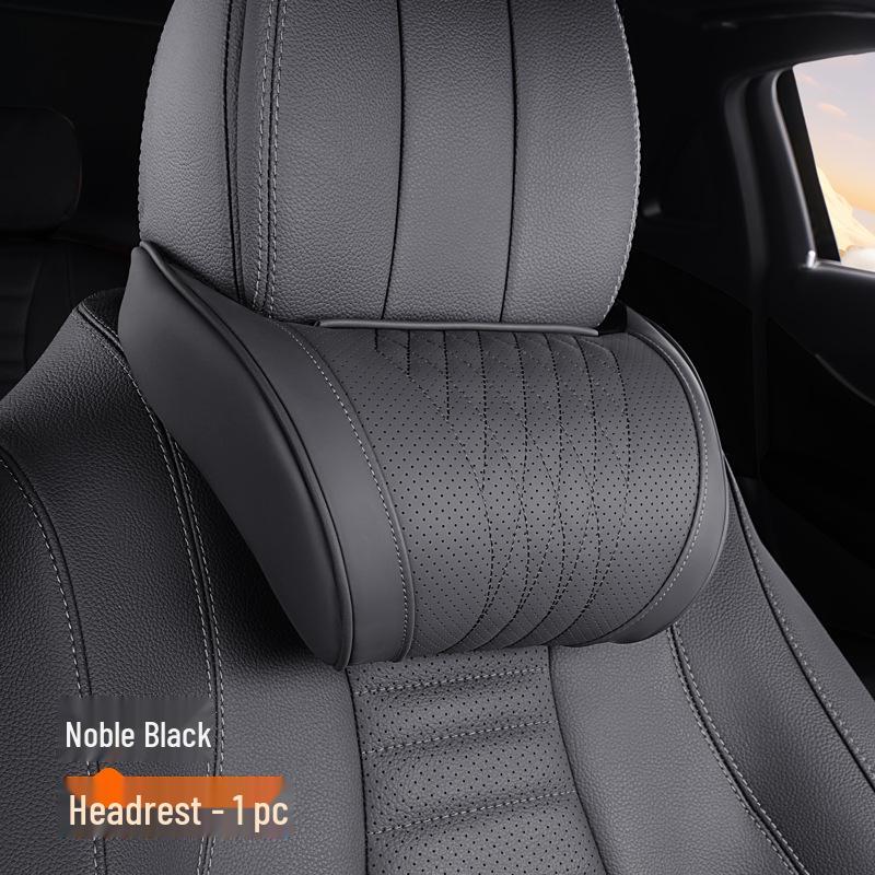 Jordani Premium Memory Foam Car Headrest & Lumbar Support Pillow