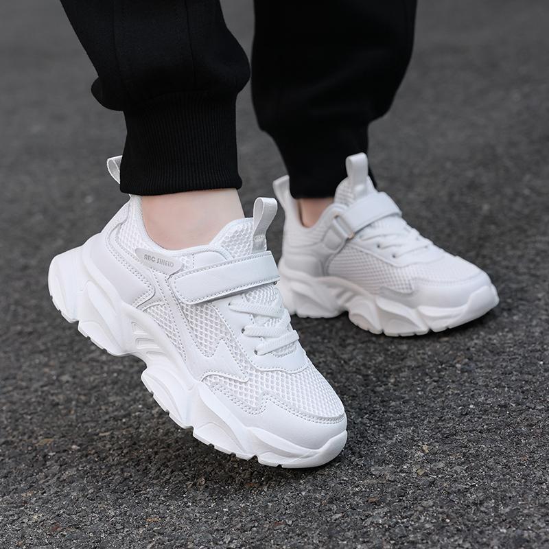 Детская мода Four Seasons Дышащая повседневная обувь для детей Бег Спорт Студенты Девочки Трендовые удобные кроссовки для спортзала